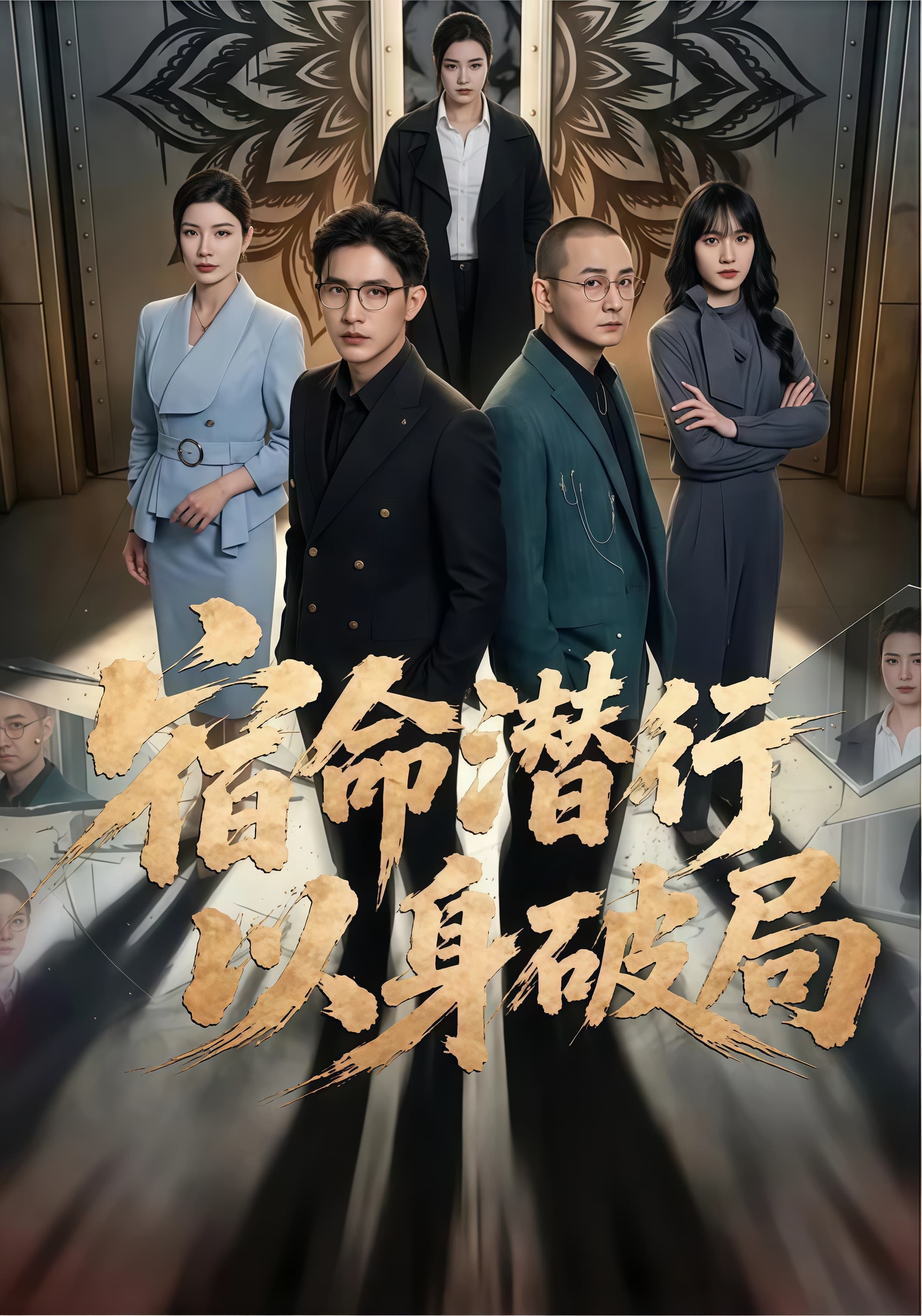 宿命潜行,以身破局海报