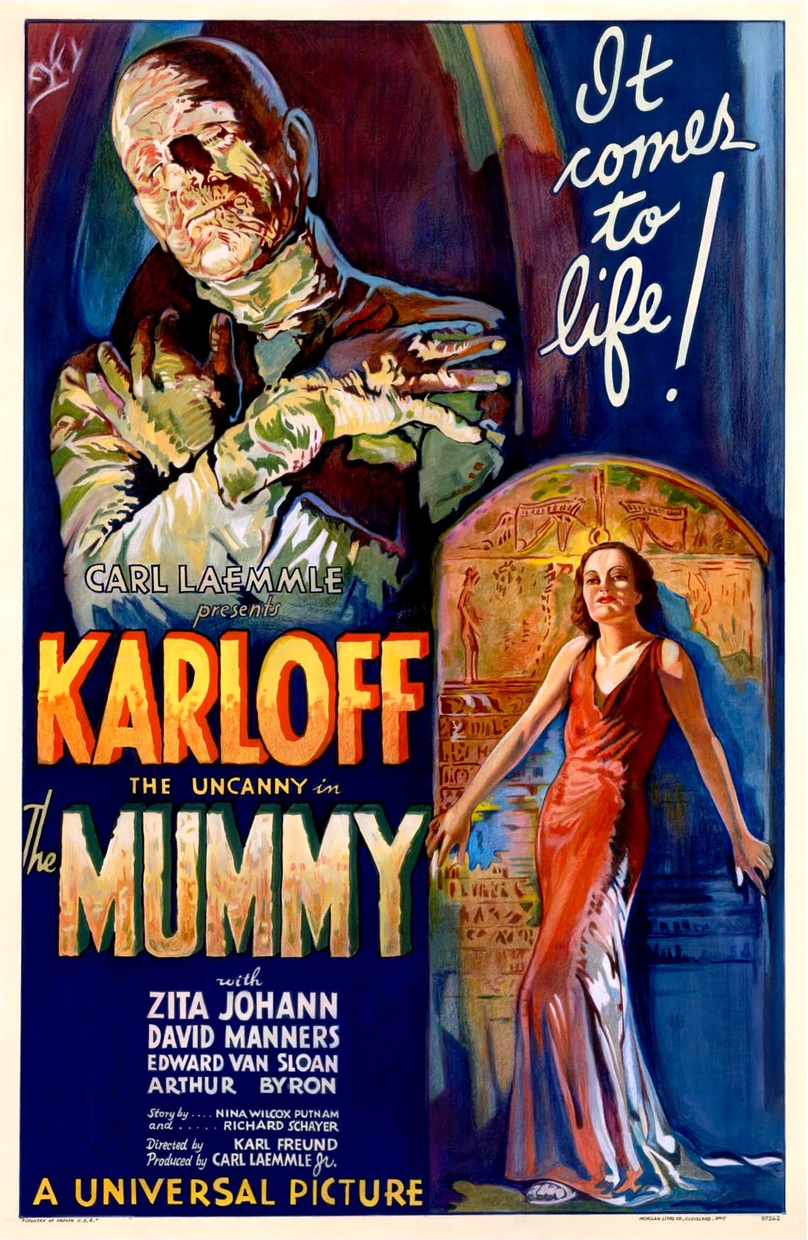 木乃伊1932海报
