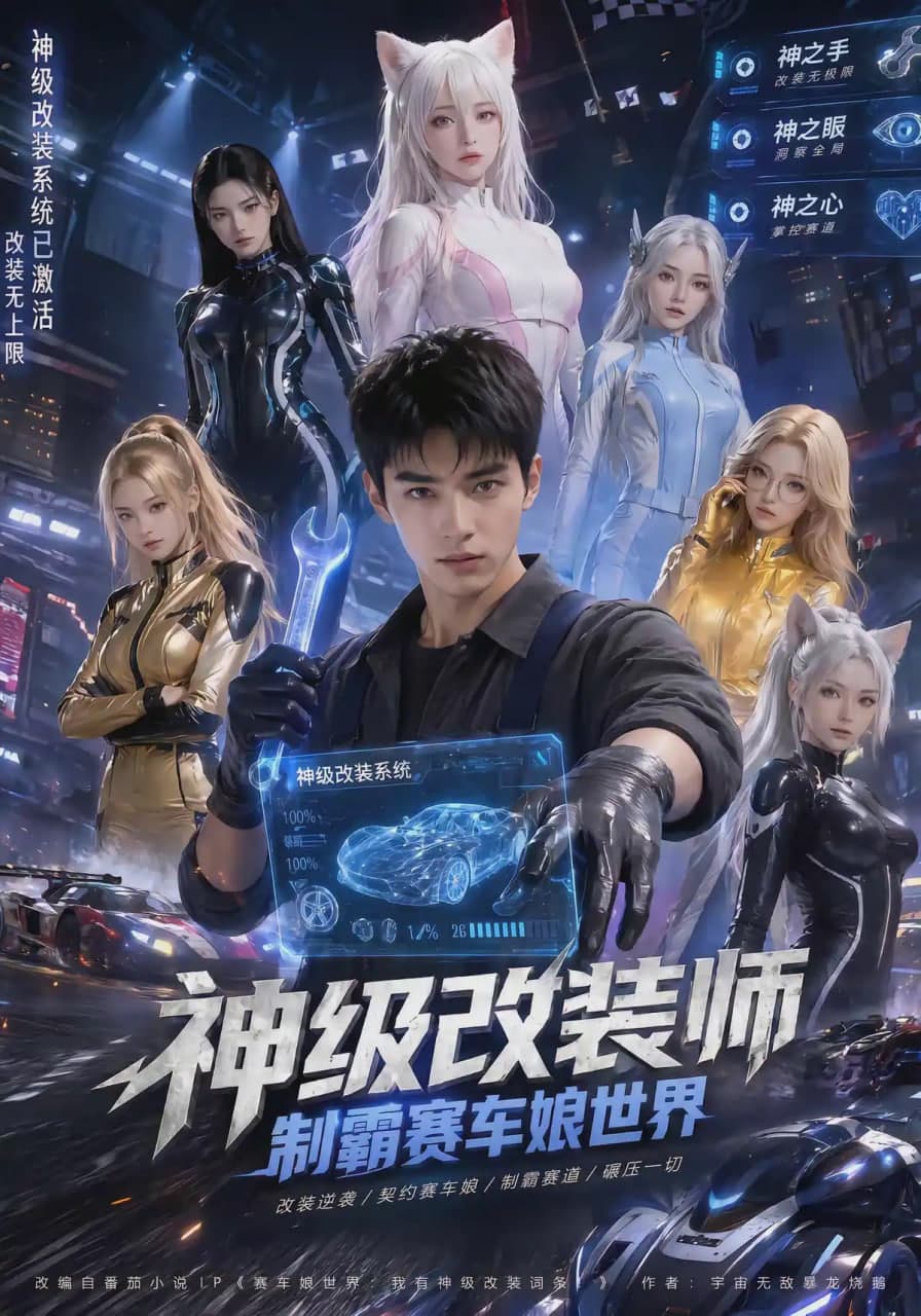 神级改装师制霸赛车娘世界海报