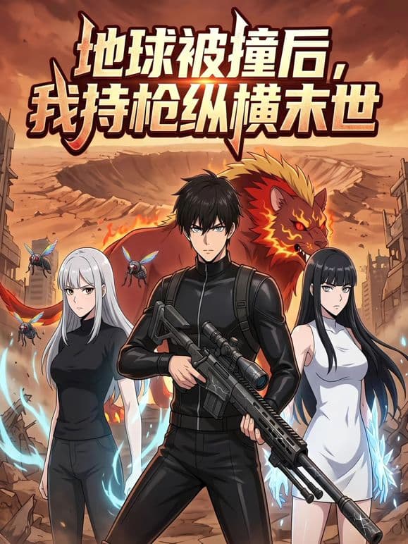 地球被撞后,我持枪纵横末世!海报