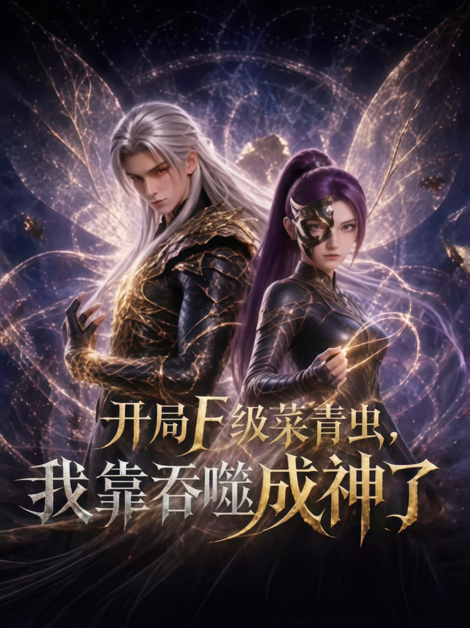 开局F级菜青虫,我靠吞噬成神了海报