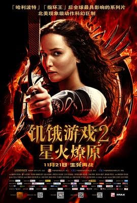 饥饿游戏2:星火燎原国语海报