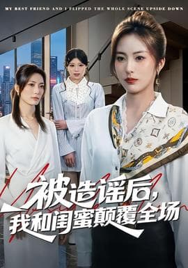被造谣后,我和闺蜜颠覆全场海报